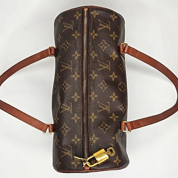 Authentic Louis Vuitton LV Papillon 30 Monogram Barrel Bag w/Dust bag lock & Key - Picture 14 of 16